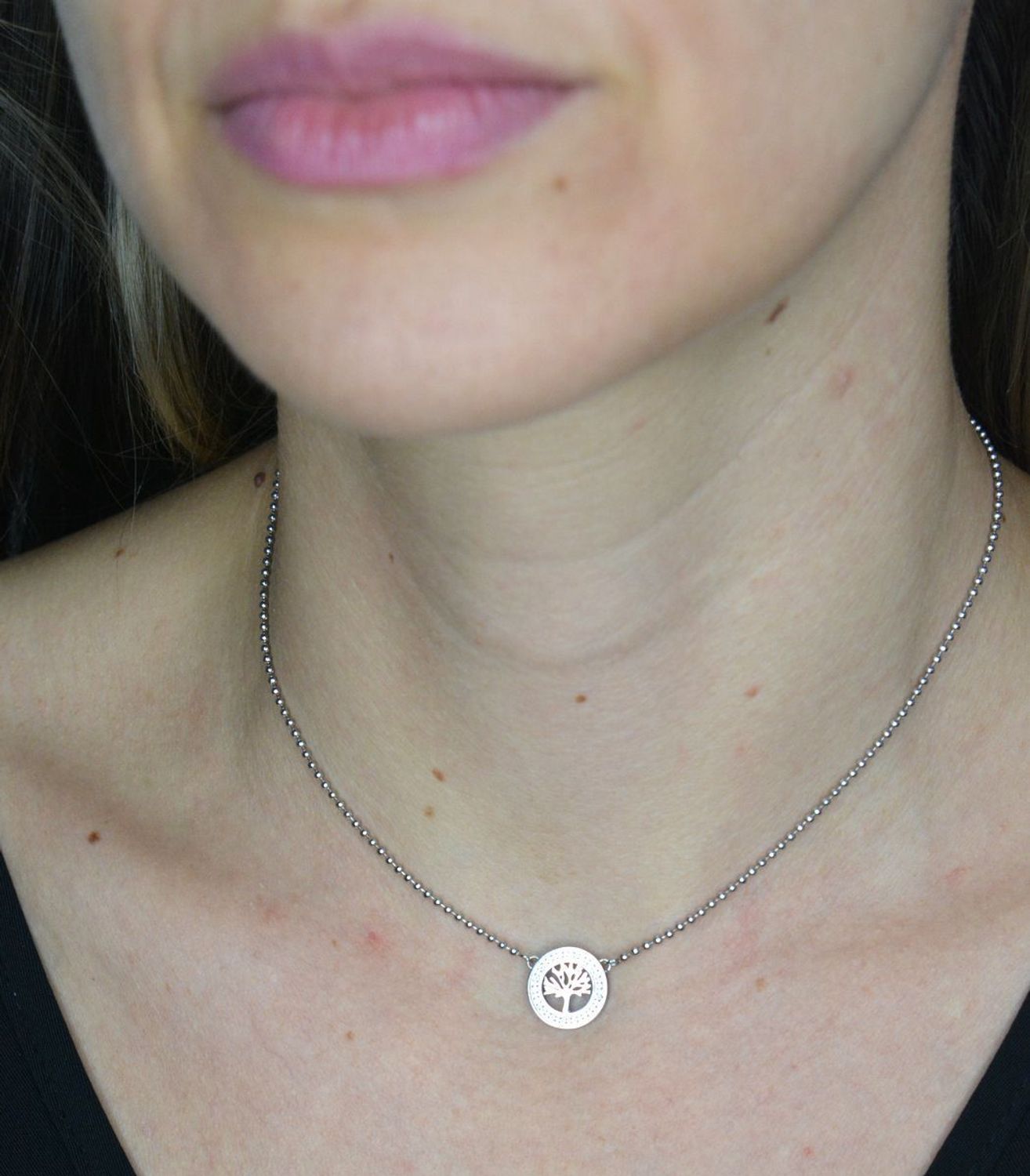 Naszyjnik stalowy Nomination Italy Soffio d'amore Drzewko Szczęścia 134001 017.png